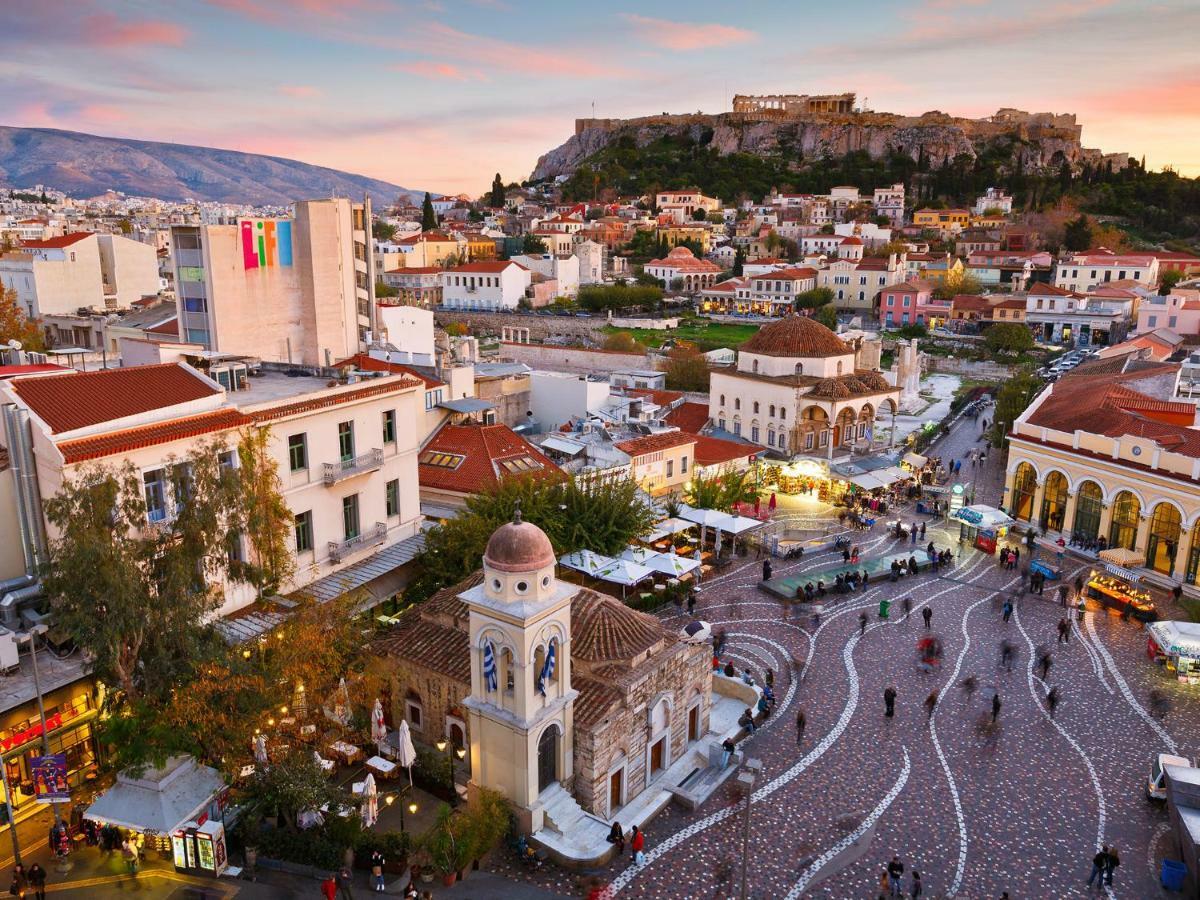 Апартаменты Autonomous House In The Heart Of Plaka Афины Экстерьер фото